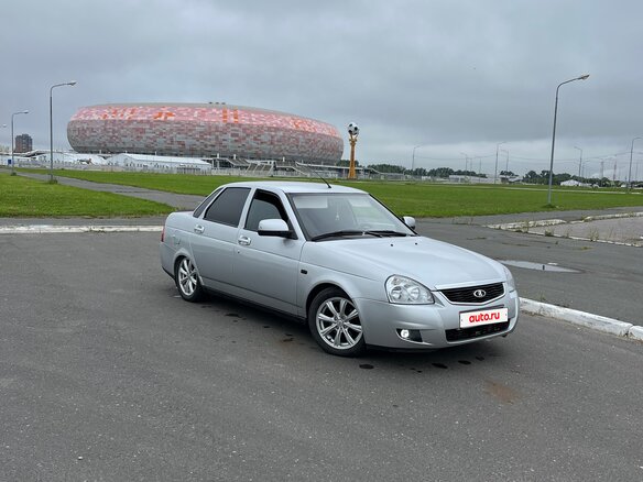 2012 Lada (ВАЗ) Priora I, серебристый, 300000 рублей - вид 6
