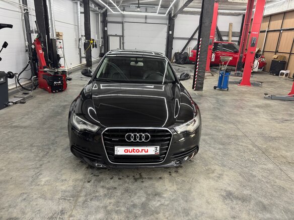 2014 Audi A6 IV (C7), чёрный, 1800000 рублей - вид 1