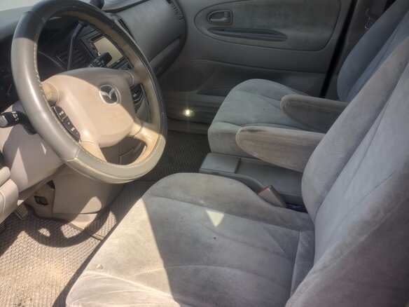 2003 Mazda MPV II (LW), синий, 600000 рублей - вид 10