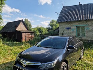 2017 Toyota Camry US Market VII (XV50) Рестайлинг, чёрный, 2500000 рублей, вид 1