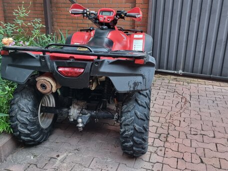 2007 Honda TRX 500 (Foreman), красный, 595000 рублей, вид 4