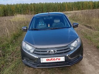 2019 Lada (ВАЗ) Granta I Рестайлинг, коричневый, 650000 рублей, вид 1