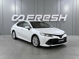 2018 Toyota Camry VIII (XV70), белый, 2599000 рублей, вид 1