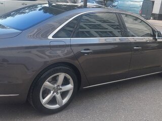 2014 Audi A8 Long III (D4) Рестайлинг, коричневый, 3900000 рублей, вид 5