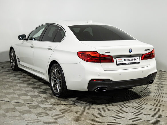 2018 BMW 5 серии 520d xDrive VII (G30/G31/G38), белый - вид 6