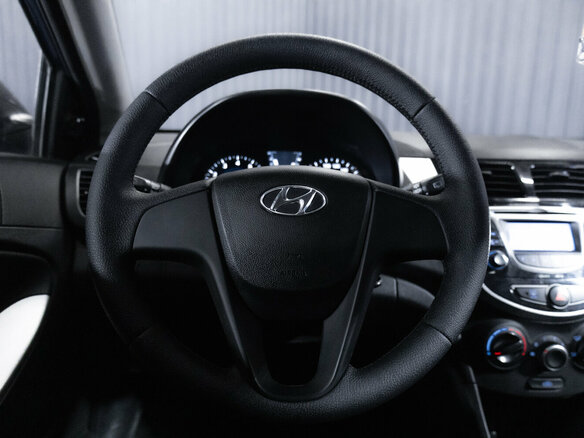 2013 Hyundai Solaris I, синий - вид 13