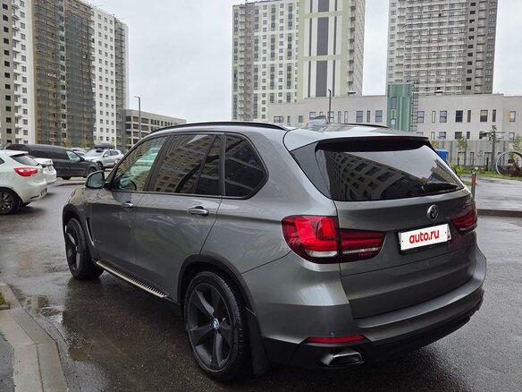 2014 BMW X5 40d III (F15), серый, 2400000 рублей - вид 5