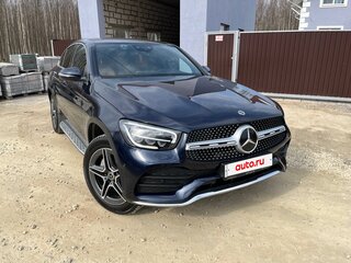 2020 Mercedes-Benz GLC Coupe 300 e I (C253) Рестайлинг, синий, 5400000 рублей, вид 2