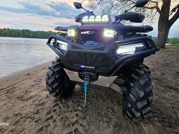 2024 CFMoto CFORCE 600 EPS, синий, 1100000 рублей - вид 10