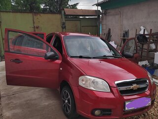 2007 Chevrolet Aveo I Рестайлинг, красный, 350000 рублей, вид 1