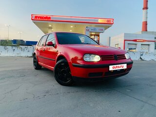 1998 Volkswagen Golf IV, красный, 750000 рублей, вид 1