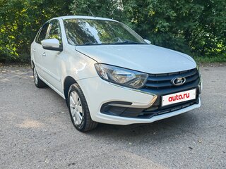 2019 Lada (ВАЗ) Granta I Рестайлинг, белый, 515000 рублей, вид 2