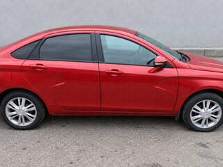 2017 Lada (ВАЗ) Vesta I, красный, 730000 рублей, вид 3