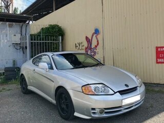 2004 Hyundai Coupe II (GK), серебристый, 490000 рублей, вид 2
