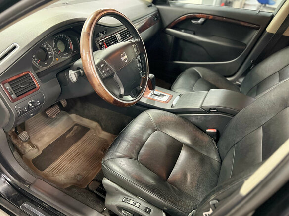 2007 Volvo S80 II, чёрный - вид 6
