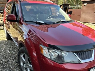 2008 Mitsubishi Outlander II, красный, 1450000 рублей, вид 3
