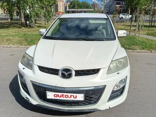 2010 Mazda CX-7 I Рестайлинг, белый, 790000 рублей, вид 2