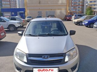 2018 Lada (ВАЗ) Granta I, серебристый, 590000 рублей, вид 1