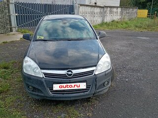2010 Opel Astra H Рестайлинг, чёрный, 450000 рублей, вид 1