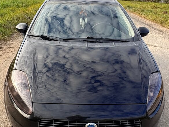 2007 Fiat Punto III Grande Punto, чёрный, 320000 рублей - вид 4