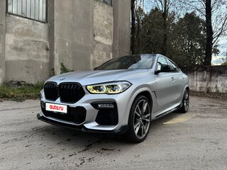 2019 BMW X6 M50i III (G06), синий, 6900000 рублей, вид 2