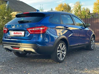 2020 Lada (ВАЗ) Vesta SW Cross I, синий, 1349000 рублей, вид 4