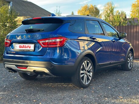 2020 Lada (ВАЗ) Vesta SW Cross I, синий, 1349000 рублей, вид 4