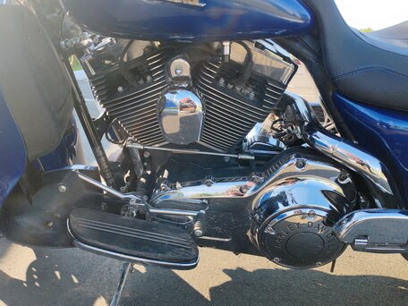 2008 Harley-Davidson Street Glide, синий, 700000 рублей, вид 2
