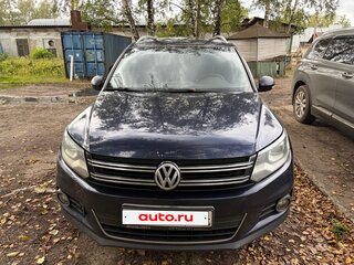 2012 Volkswagen Tiguan I Рестайлинг, синий, 900000 рублей, вид 2