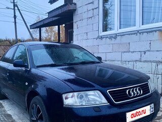 1998 Audi A6 II (C5), синий, 250000 рублей, вид 1