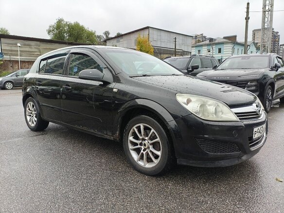 2008 Opel Astra H Рестайлинг, чёрный, 245000 рублей - вид 4