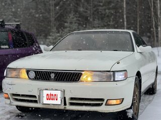 1994 Toyota Chaser V (X90) Рестайлинг, белый, 390000 рублей, вид 4
