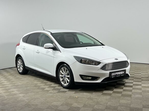 2017 Ford Focus III Рестайлинг, белый, 1275000 рублей