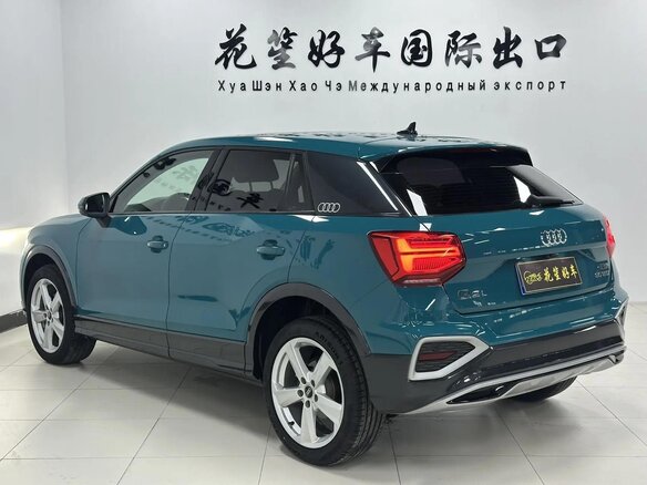 2022 Audi Q2 L 35 TFSI I Рестайлинг, синий, 2100000 рублей - вид 6