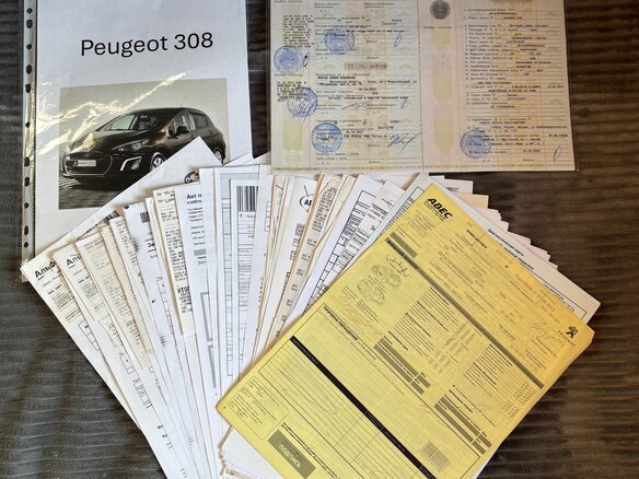 2012 Peugeot 308 I Рестайлинг, коричневый, 399000 рублей - вид 23