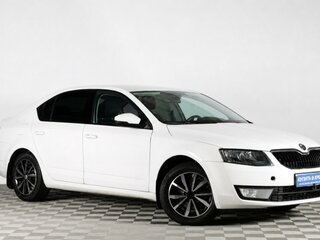 2014 Skoda Octavia III (A7), белый, 1229000 рублей, вид 1