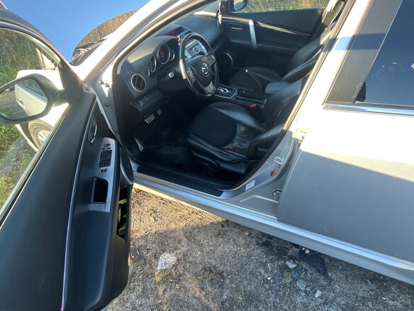 2008 Mazda 6 II (GH), серебристый, 780000 рублей - вид 4