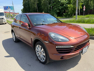 2011 Porsche Cayenne S Hybrid II (958), коричневый, 1900000 рублей, вид 3
