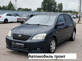 2003 Toyota Corolla IX (E120, E130), чёрный, 229000 рублей, вид 1