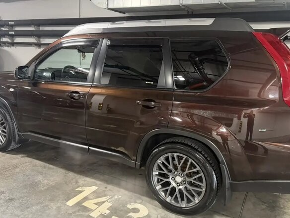 2012 Nissan X-Trail II Рестайлинг, коричневый - вид 5