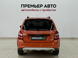 2016 Lada (ВАЗ) Kalina II, оранжевый, 515000 рублей, вид 5
