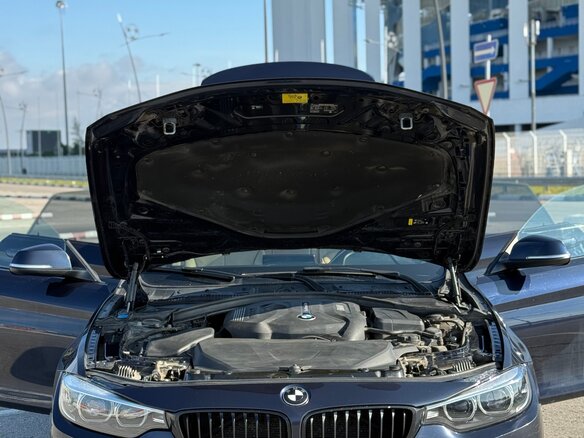 2017 BMW 4 серии Gran Coupe 430i xDrive F32/F33/F36 Рестайлинг, синий, 2500000 рублей - вид 1