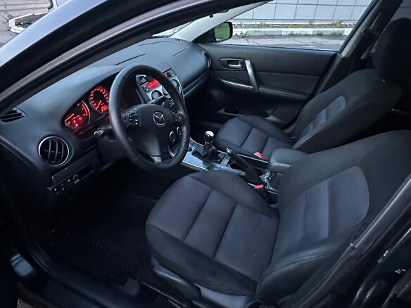 2006 Mazda 6 I (GG) Рестайлинг, чёрный, 225000 рублей - вид 7
