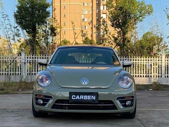 2019 Volkswagen Beetle II (A5), зелёный, 1220333 рублей - вид 1