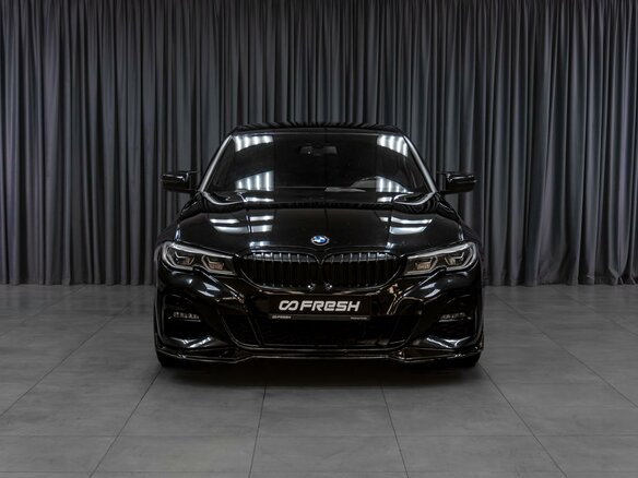 2019 BMW 3 серии 330i VII (G2x), чёрный - вид 2