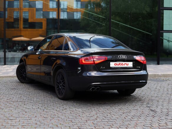 2013 Audi A4 IV (B8) Рестайлинг, чёрный, 1320000 рублей - вид 5