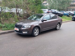 2013 Skoda Octavia III (A7), коричневый, 930000 рублей, вид 2