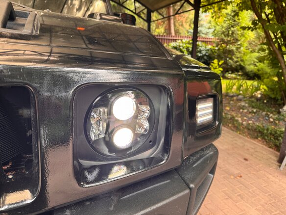 2003 Hummer H2 I, чёрный - вид 12