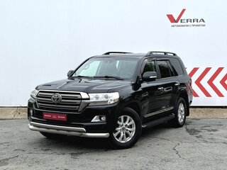 2016 Toyota Land Cruiser 200 Series Рестайлинг 2, чёрный, 4000000 рублей, вид 1
