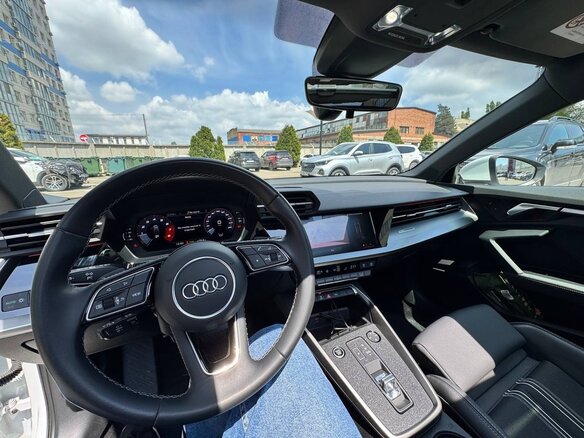 2023 Audi A3 Sportback 35 TFSI IV (8Y), белый, 2050000 рублей - вид 13